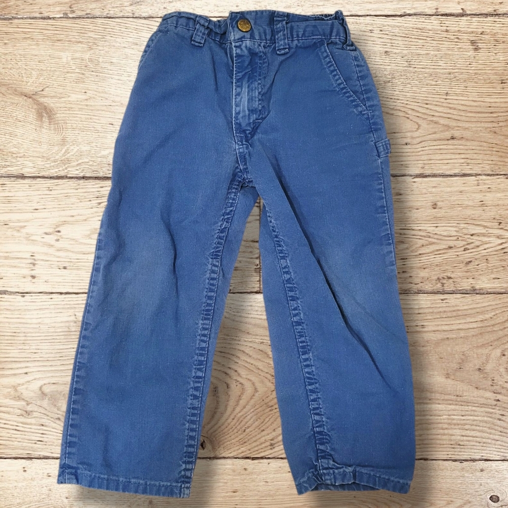 Vintage Oshkosh Toddler 4T Blue Jeans